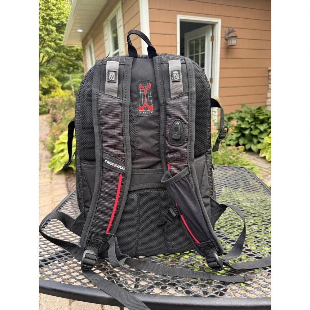 Swiss Gear Laptop Bag, Usb Charging Bag, With Insulated Pocket  & Broken Zipper